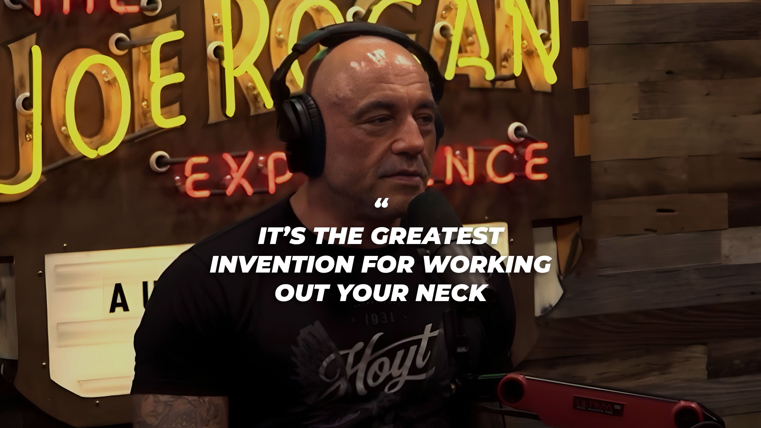 Joe Rogan talking about Iron Neck