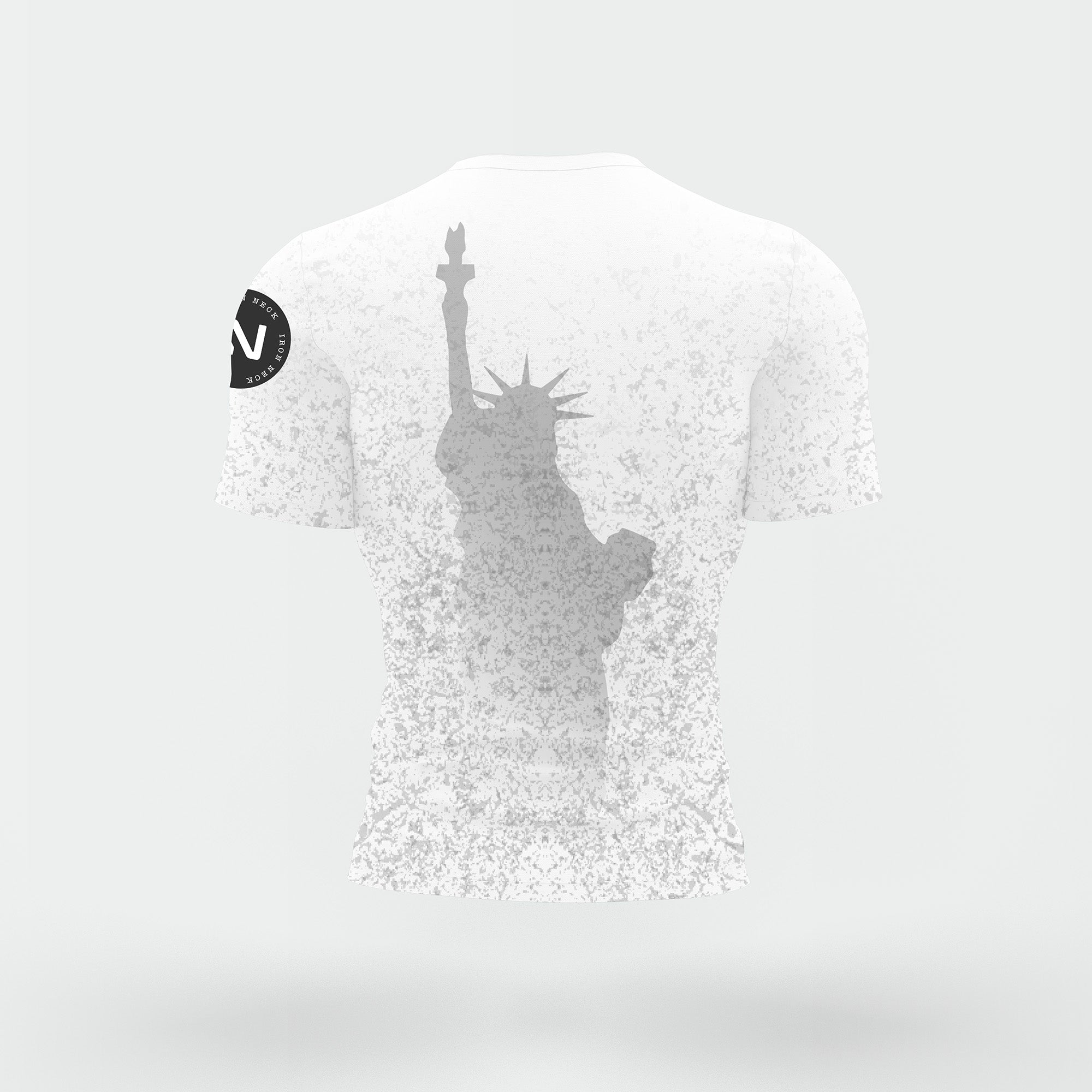 Liberty Lineage LIMITED DROP SoftAF™ White Short Sleeve Rashguard Iron Neck