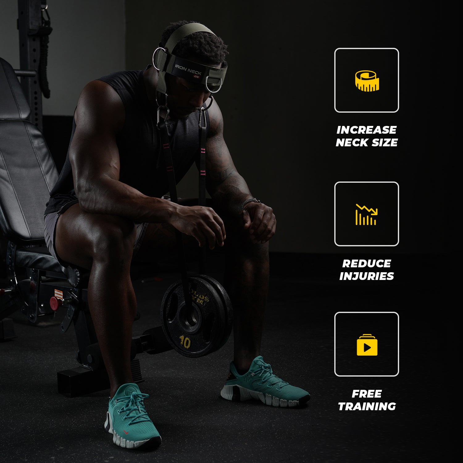 Alpha Harness Neck Training Iron Neck