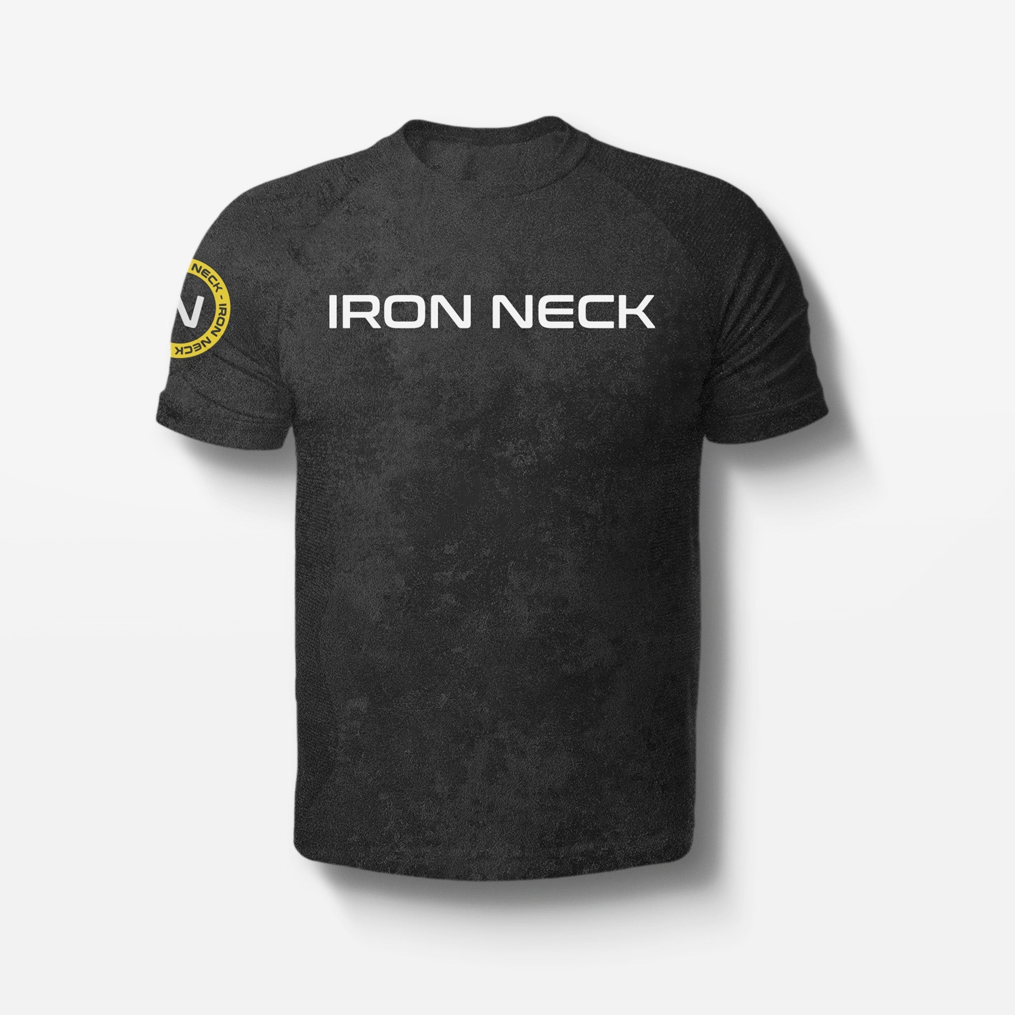 Built Not Born SS BJJ Rash Guard - Black Apparel Iron Neck