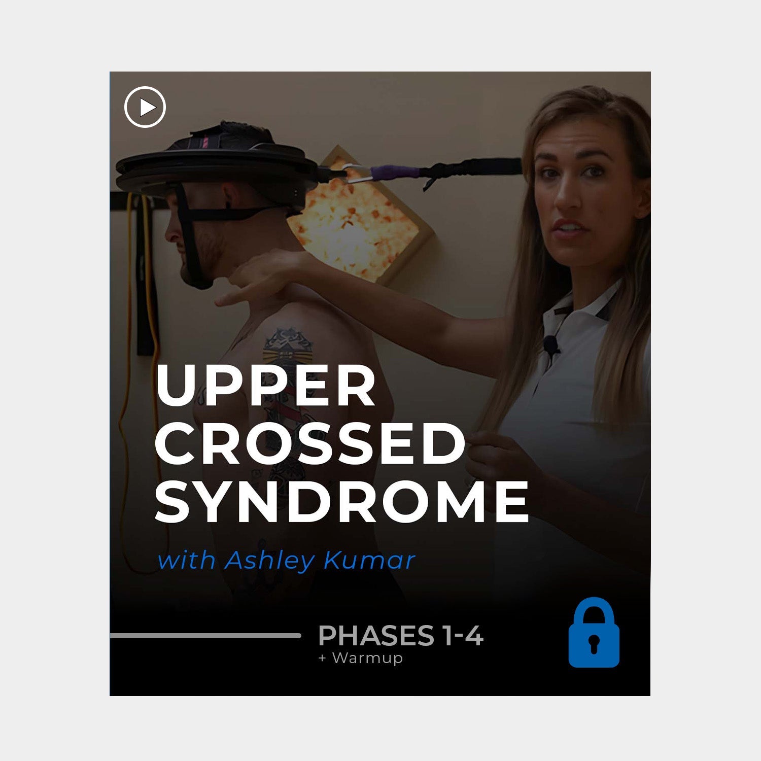 Upper Crossed Syndrome (Phase 1-4) Training Lab™ Iron Neck