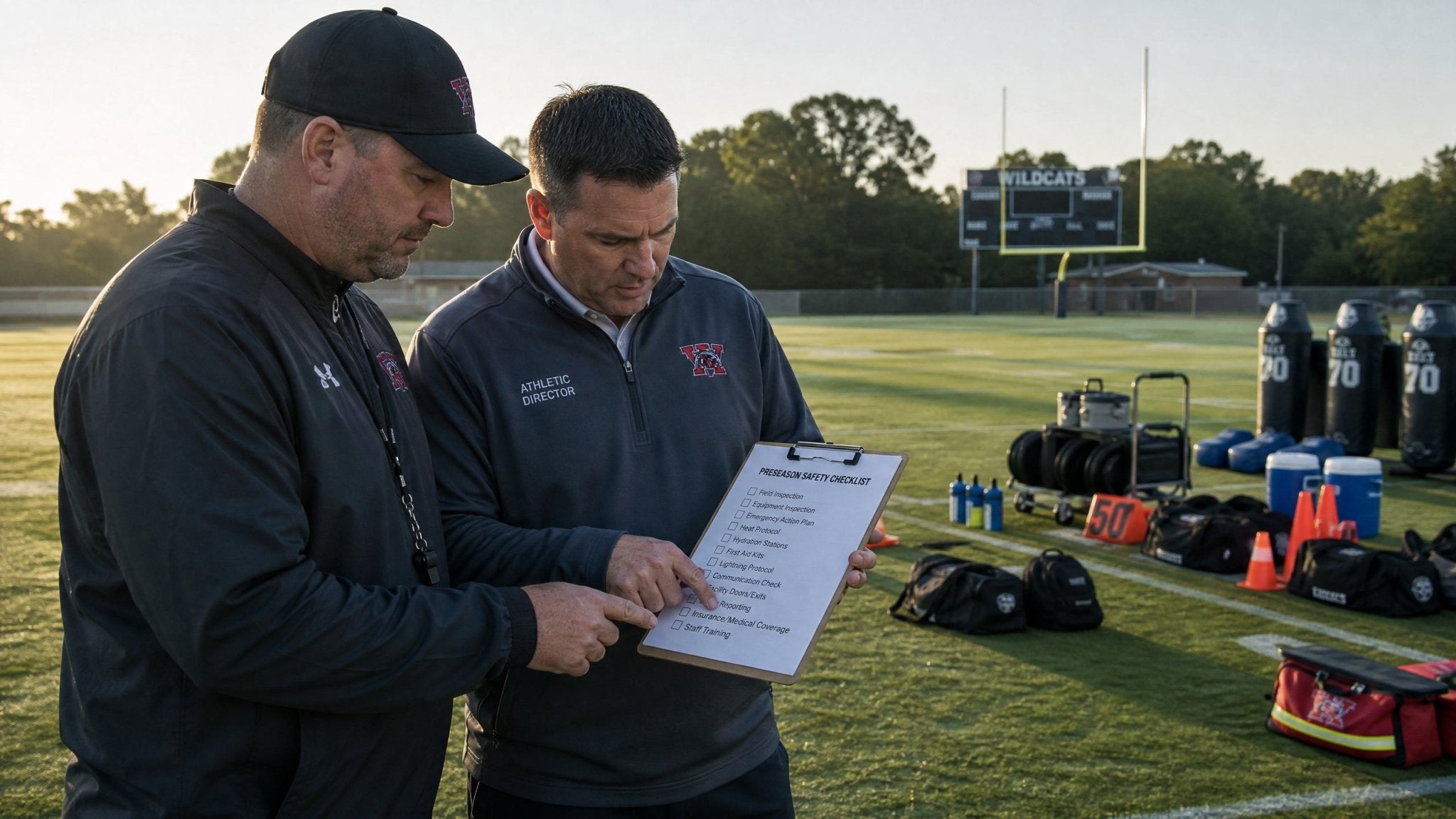 Football Preseason Safety Checklist: Everything Your Program Needs Before the First Practice