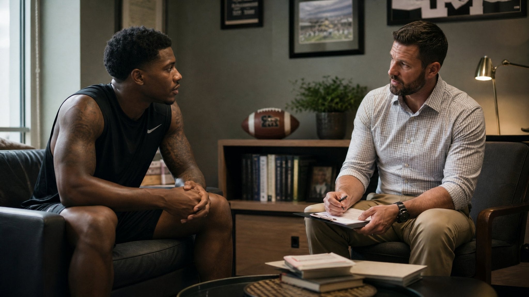 Mental Health and Athlete Welfare in Football: A Guide for Coaches and Athletic Trainers