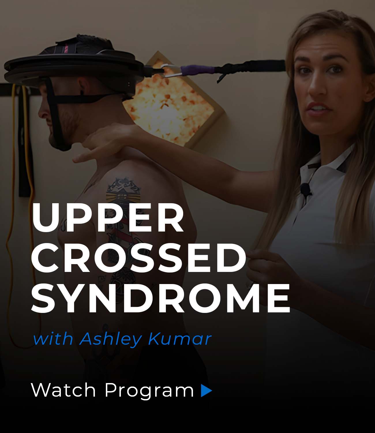 Upper crossed syndrome program cover