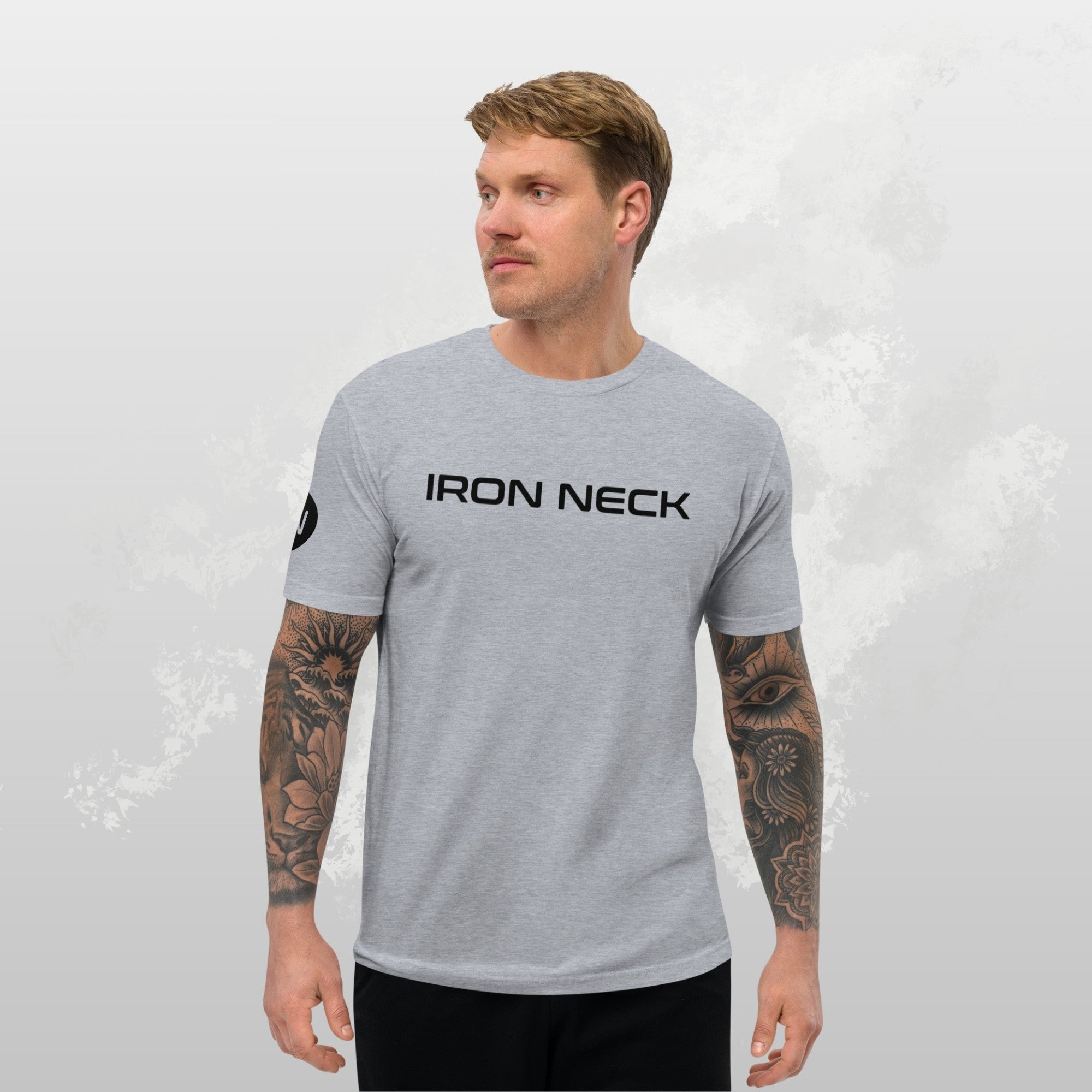 IN Core SS Tee Shirt - Grey Apparel Iron Neck XS