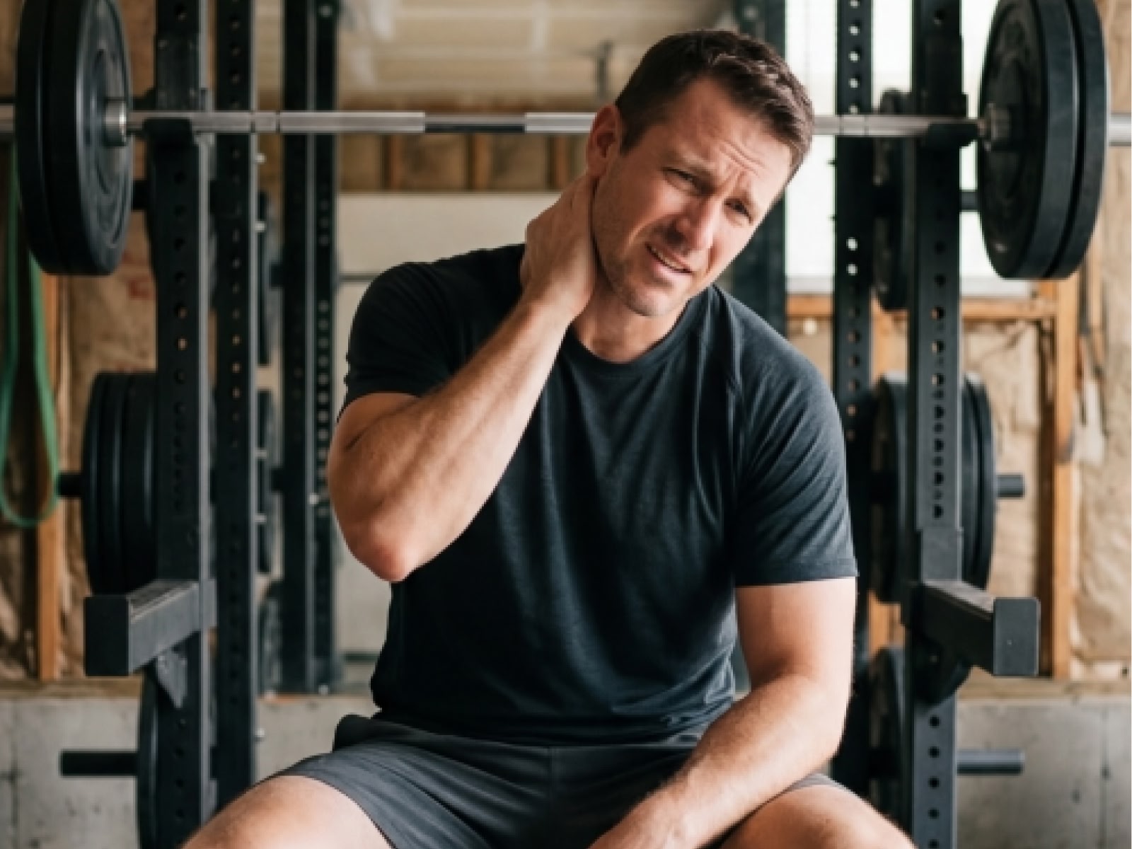 Neck pain at the gym
