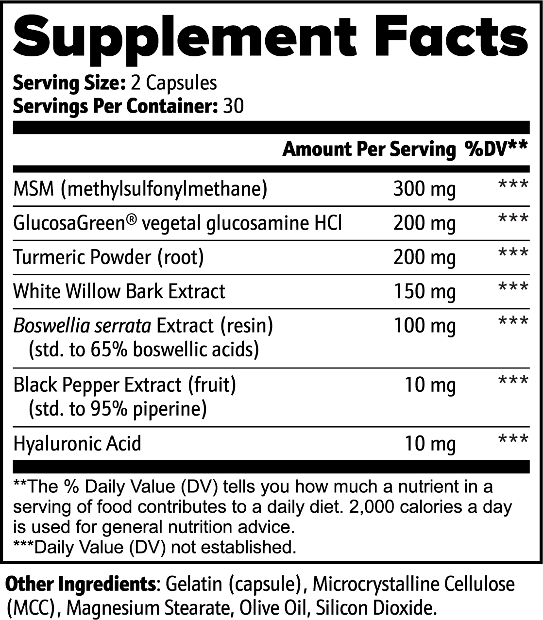 Joint Fortify Bone, Joint & Cartilage Iron Neck