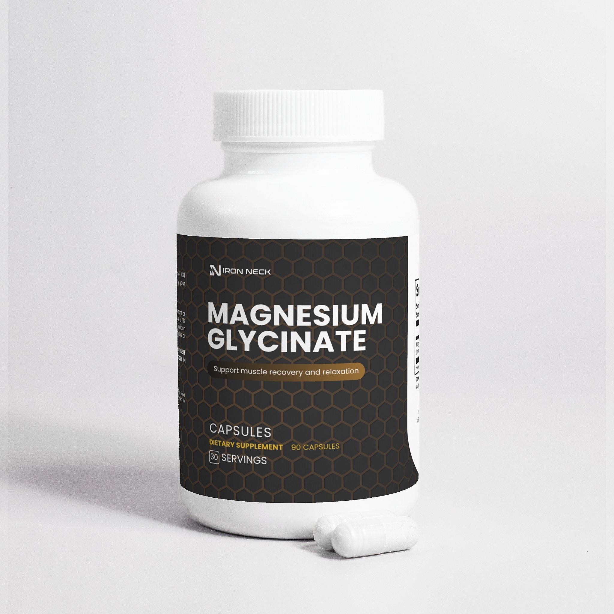 Magnesium Glycinate Vitamins & Minerals Iron Neck
