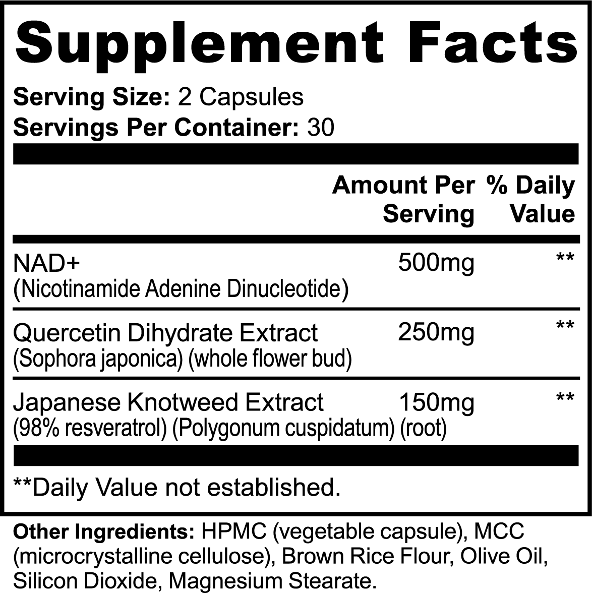 NAD+ Specialty Supplements Iron Neck