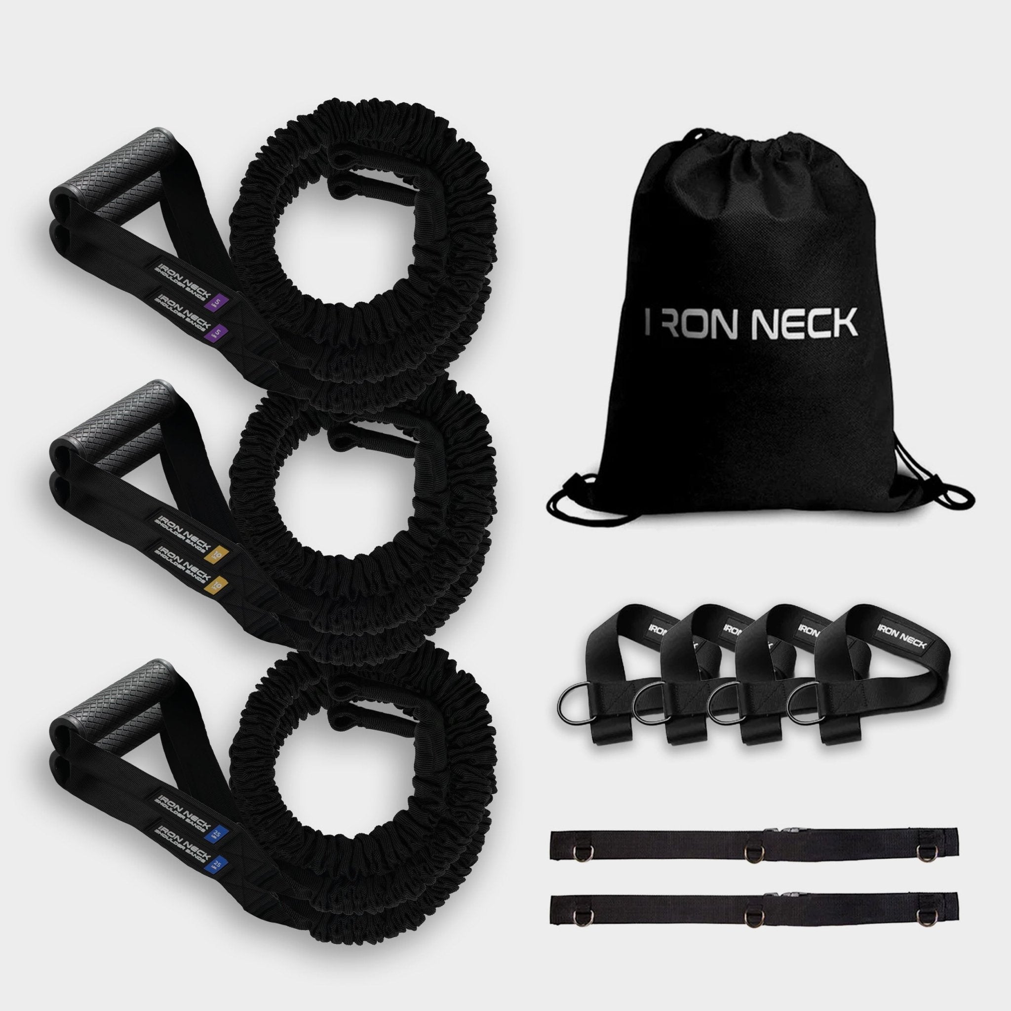 Rehab and Performance Shoulder Bands (Set of 6) Iron Neck