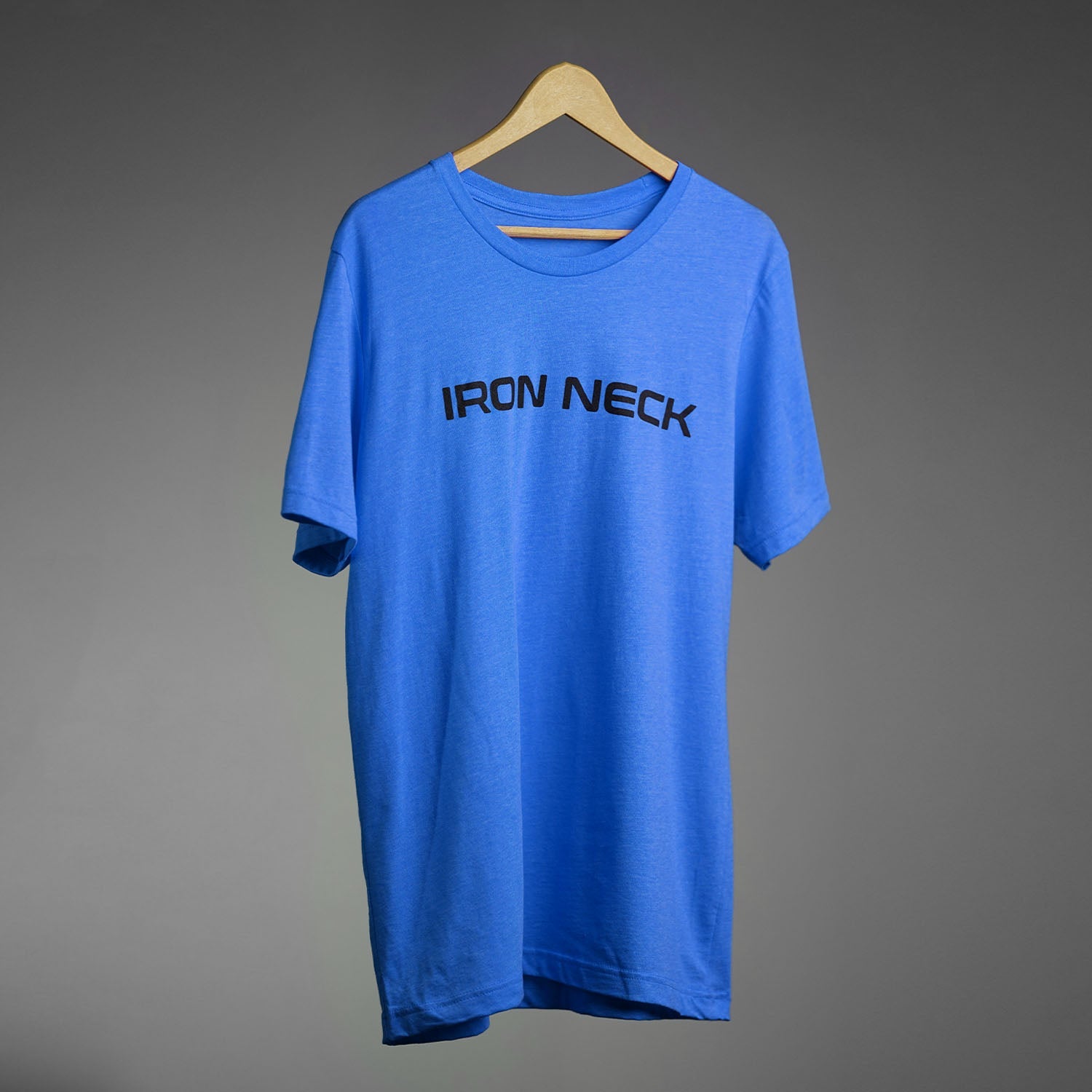 Crew Neck T Shirt with Sleeve Print Apparel Iron Neck   